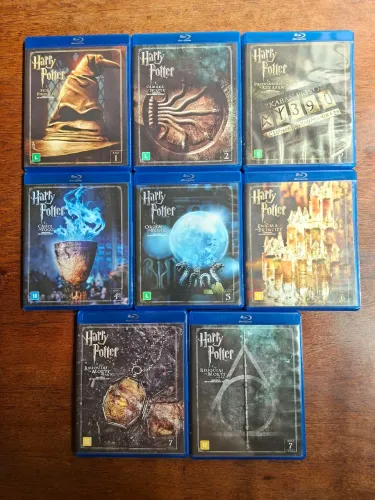  HARRY POTTER SAGA COMPLETA e BONO.