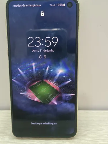 Celular Samsung Galaxy S10e 128 GB Amarelo Bom wap *