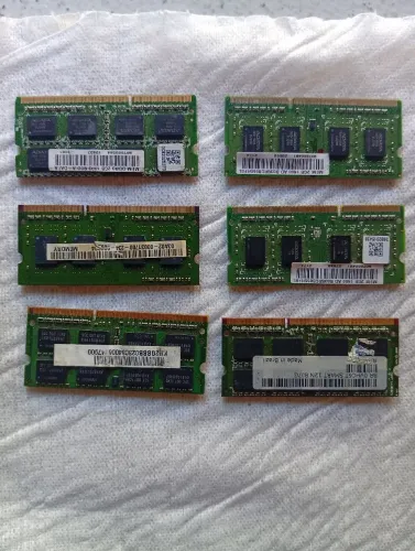 Memórias Ram DDR3 1333 - lote
