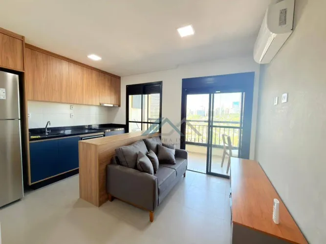 Studio com 1 dormitório para alugar, 47 m² por R$ 5.526,67/mês - Fiori - Barueri/SP
