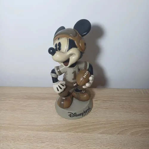 Estatueta Bobblehead do Mickey Futebol Americano Disneyland Resort 