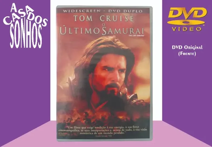 Dvd Duplo - O Último Samurai - Tom Cruise
