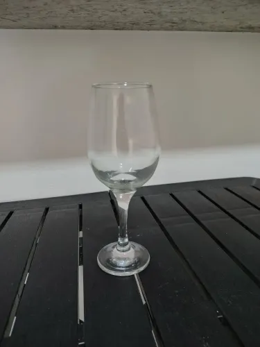 Taças de vinho 22cm novas com 12 unidades.