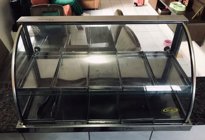 Estufa elétrica pra salgados com 10 bandejas 