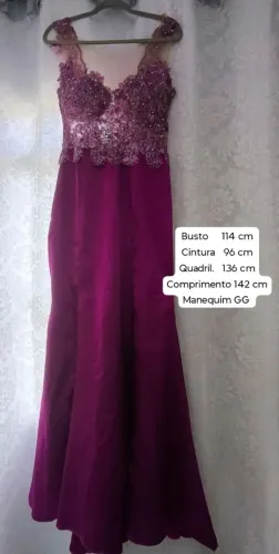 Vestido de festa usado 