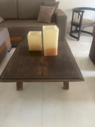 Mesa de Centro em Madeira Macica!