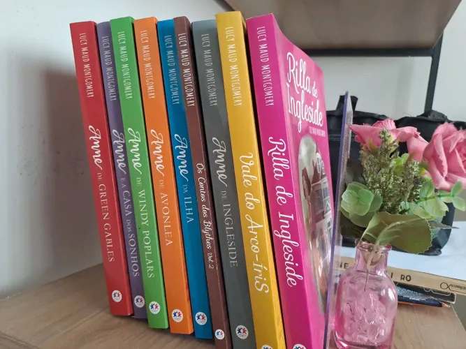 Livros coleção Anne de Green Gables (da série Anne com E)