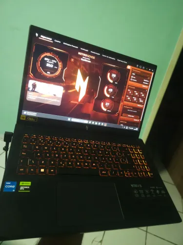 Notebook Gamer Acer Nitro v15 Core 13°gen, 16ram ddr5, RTX4050
