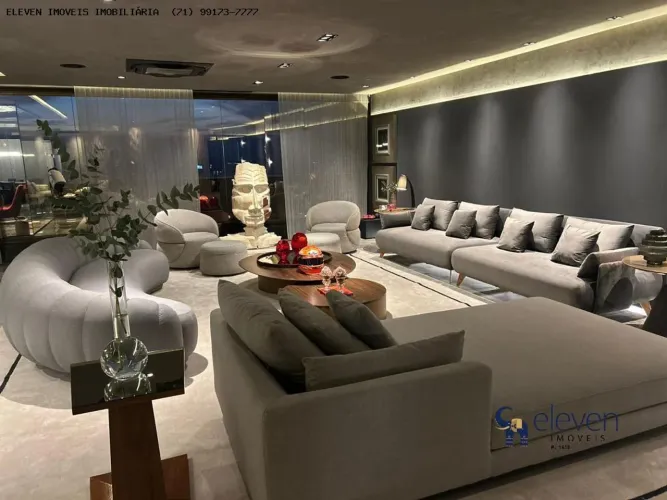 MANSÃO BAHIANO DE TÊNIS GRAÇA | PORTEIRA FECHADA | ALTO LUXO | VISTA MAR VENDA OU LOCAÇÃ