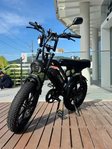 Bike Elétrica INOW V40 PRO 0km - Autonomia até 60km (p/ ir trabalho, estudos, lazer) 