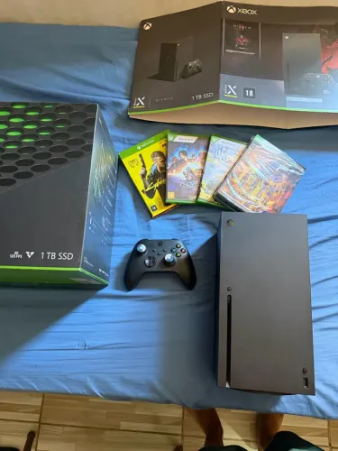 Xbox Séries X 1TB completo