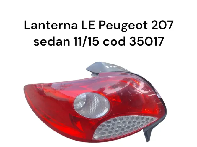 Lanterna LE Peugeot 207 Sedan
