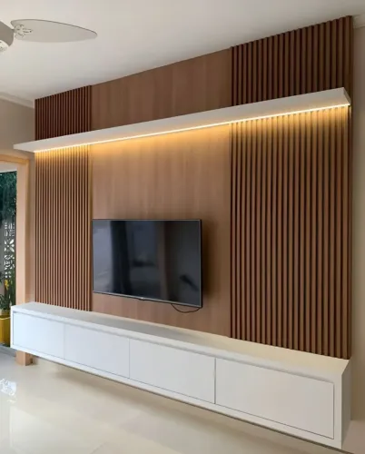 Painel De Tv Ripado L 2.20 M