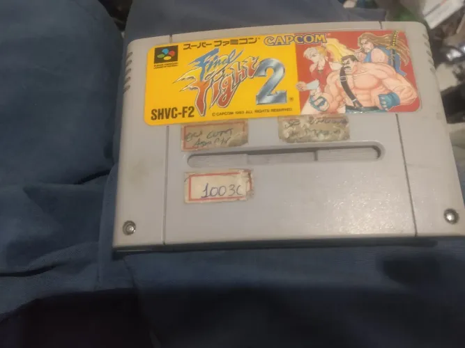 Cartucho snes original final fight 2