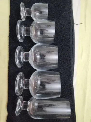 Jogo de taças de vinho champagne e licor