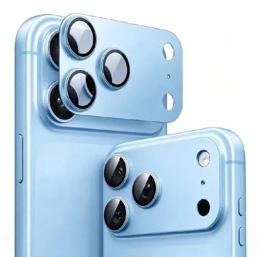 Película De Protetora Da Câmera para iPhone 18 Pro Max Azul Glacial