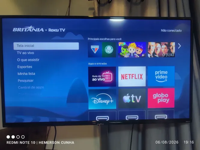 Tv 42 polegadas - Britânia