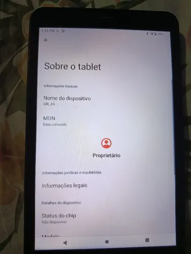 Tablet M8 Multilaser