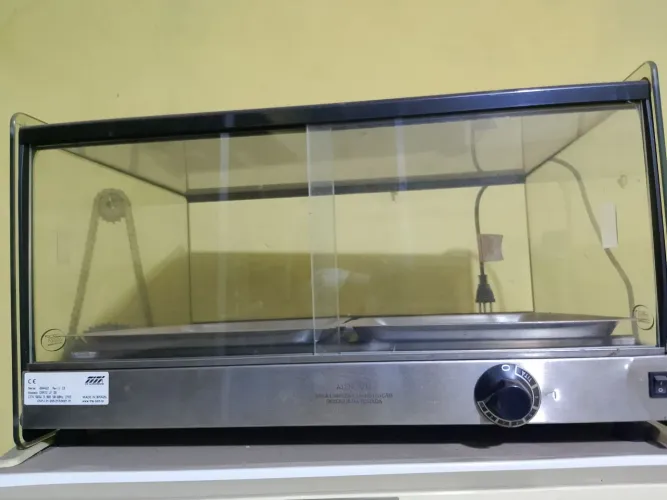 ESTUFA PARA SALGADOS AQUECIDA