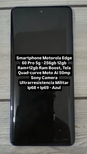 Smartphone Motorola Edge 60 Pro 5g - 256gb