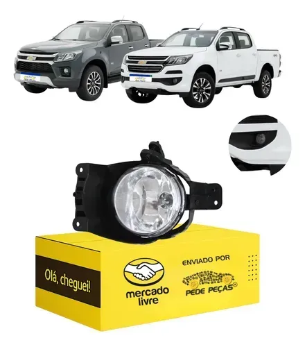 Farol Milha Cibié Gm S10 2017 2018 2019 2020 2021 A 2024 Le Cristal
