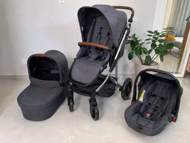 Carrinho ABC Design completo 