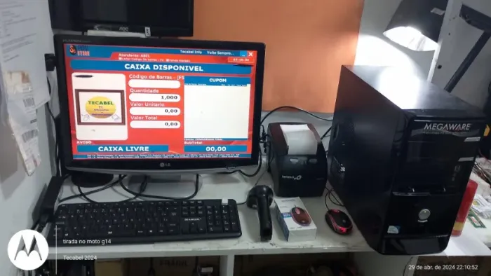 PDV ou Frente de Caixa.