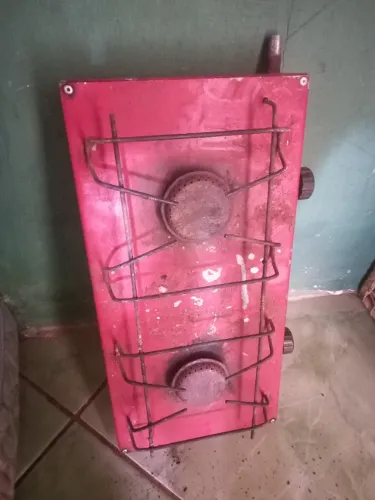 Fogao de 2 bocas + valvula + gas 