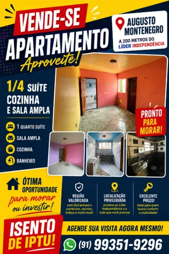 Apartamento à Venda na Augusto Montenegro - Pronto para Morar ou Investir!