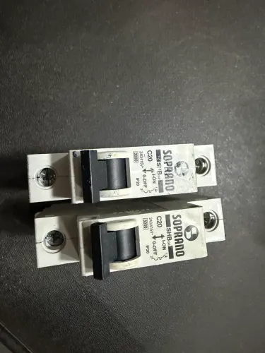 Disjuntor Soprano C20 simples