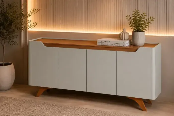 Buffet  Atenas  100% MDF: Novo. Pronta Entrega.
