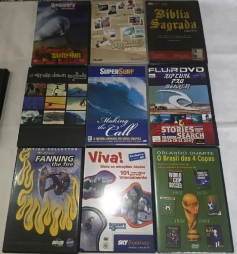 DVDs variados raríssimos - de colecionador