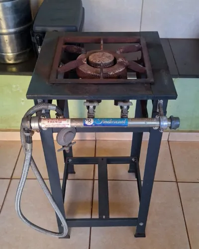 Fogão Industrial Alta Pressão queimador duplo