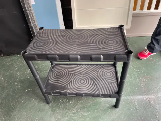 Estante Plástica Modular com 2 Prateleiras
