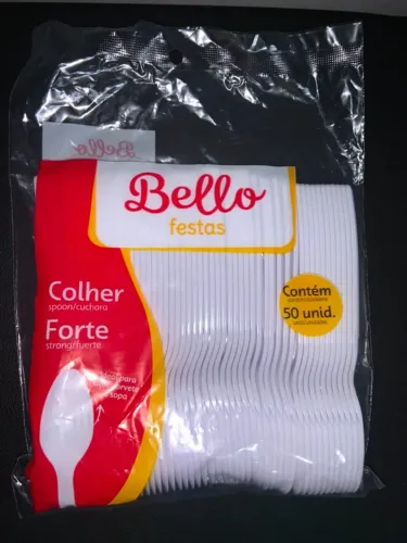 COLHER FORTE BELLO REFORCADA= R$ 5,00 / 28 UNIDADES DISPONIVEIS