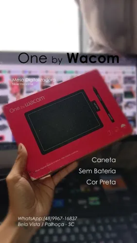 Mesa Digitalizadora OneByWacom, Perfeita para Desenho e Design!