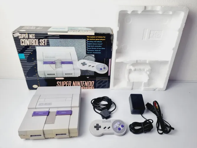 J163- SUPER NINTENDO CONTROL SET
