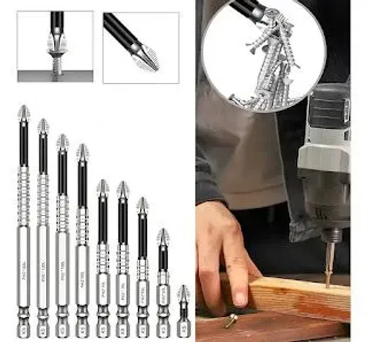 Ponta Bits Magnéticas Ph2 Philips Parafusadeira 9 Peças