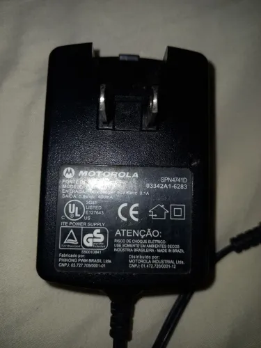 Carregador Motorola Modelo: PSM4940D (código SPN4741D) usado