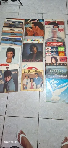 Lote de discos de vinil