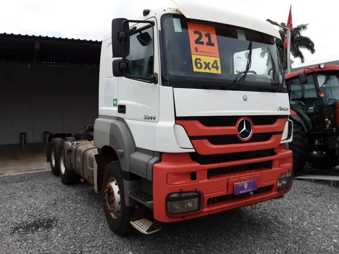 Mercedes-Benz Axor 3344 S/33 6X4E5 2021/2021 Vamos Seminovos Goiania