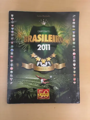 Álbum Brasileiro 2011 incompleto em perfeitas condições (comemoração 50 anos Panini)