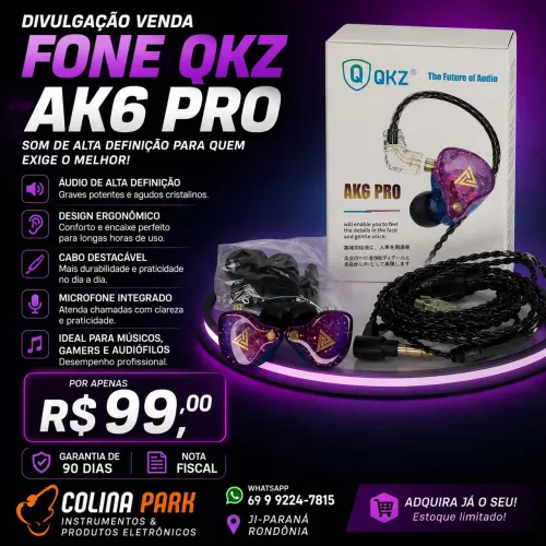 Fone QKZ AK6 PRO Colorful