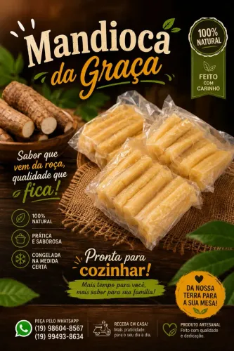 Mandioca da graca
