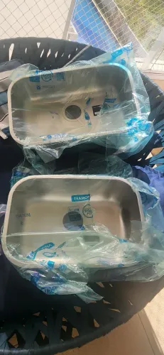 Duas Cubas Inox Tramontina NOVAS . Vende juntas ou individual