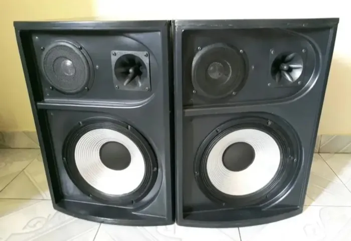 Par de caixa acustica 80 watts 8 ohms madeira naval 