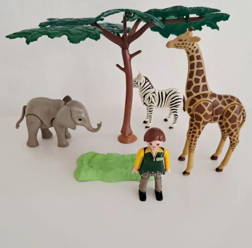 Playmobil Lote 19 Safari com Animais e Vegetação 