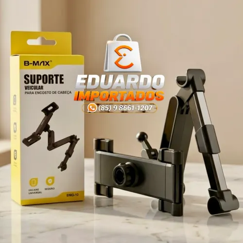 Suporte Veicular de Celular e Tablet para Encosto de Cabeça, Carro