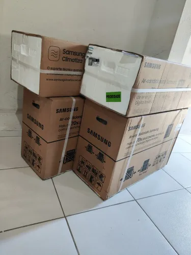 Ar condicionado lacrado Samsung 12mil + nota