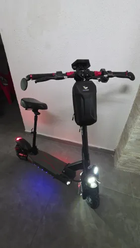 Patinete Elétrico 800w com Amortecedor e Assento